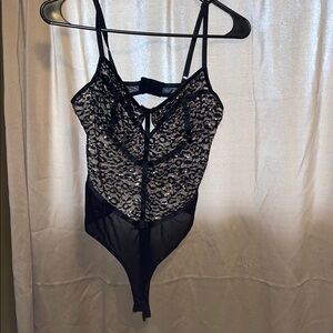 Black Lace Bodysuit